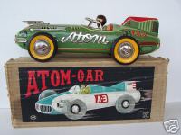 Atom Racer Car With Original Box Yonezawa Japan